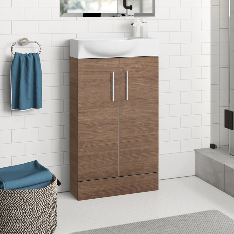 17 Stories Insha 505mm Free standing Cloakroom Vanity Unit Reviews 17-stories-insha-505mm-free-standing-cloakroom-vanity-unit-reviews